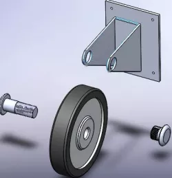 Caster wheel