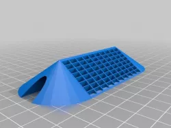 Customizable struts for regolith-shielded dugout houses