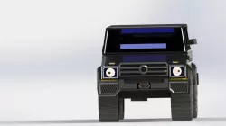 CUSTOMIZED BAD ASS G WAGON CAR