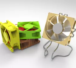 DC 12V brushless fan