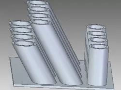 Desktop pen holder