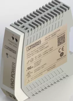 DIN RAIL STYLE POWER SUPPLY UNIT, UNO-PS1AC24DC 30W, PN 2902991