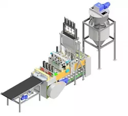 Dish soap machine