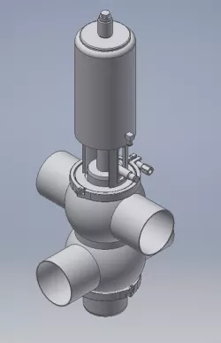 Double Seat Valve DN100