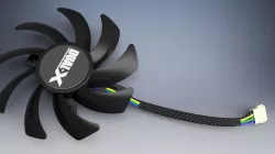 Dual-X gpu fan