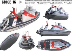 Gölge 16m - Shadow 16m Military Boat