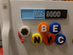 HAL 9000 Refrigerator Magnets