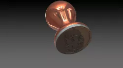 Manuel Commander of the Avarian Wardens Wax seal