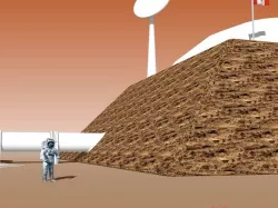 Mars complex: Regolith construction