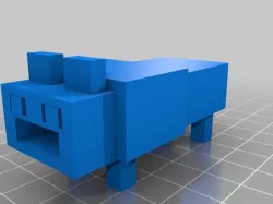 Minecraft Wolf USB Case