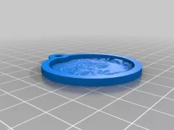 My Customized Keychain Lithopane -