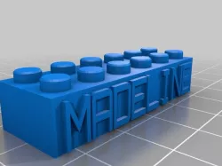 My Customized Lego Block MADELINE