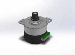 Nidec 24H 6mm BLDC brushless motor with encoder 2GT pulley servo