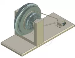 Pendulum motor with self-oscillations