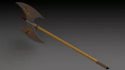 Royal battle axe