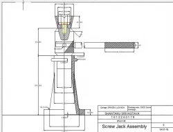 Screw Jack (stationary collar type)