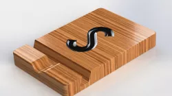 Simple Wooden Iphone Stand