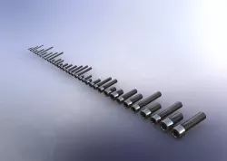 Singular Partfile Metric Nut and Bolt Assortment