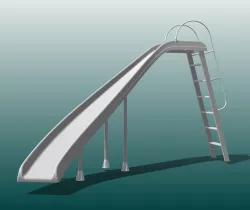 SLIDER FOR SWIMMING POOL