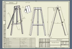 Tripod easel
