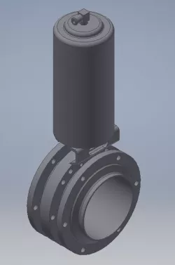 Valve v1 DN100 Pneu