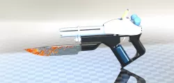Weird sci-fi weapon