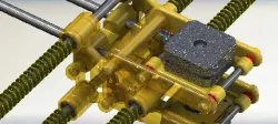 XY plotter compact assy