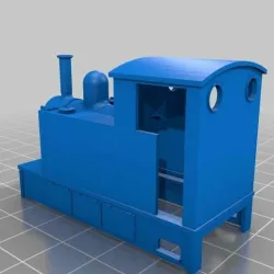 009 side tank tram loco body