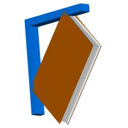 Actual Book Shelf Bracket  (Nuclear Tape Mount)
