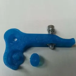 Adjustable extruder for Replicator 2