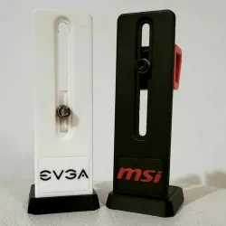 Adjustable GPU support foot
