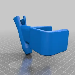 Airbrush holder for worktop