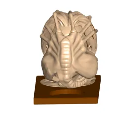 Alien Facehugger Tealight Candle Holder