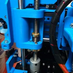 Anet A8 X carriage mounts backlash nut mod