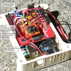 Arduino Based Hot Water Cylinder Timer – Box and Project Files