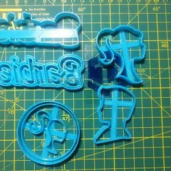 barbie cookie cutter