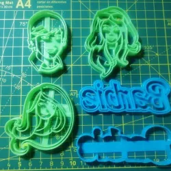 barbie cookie cutter