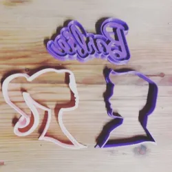 Barbie cookie cutter set