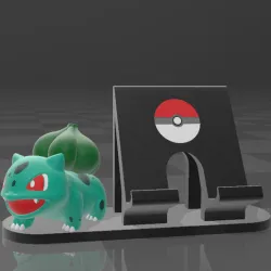 BASE PARA CELULAR POKEMON BULBASAUR