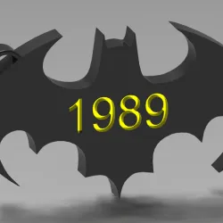 BATMAN 1989'S LOGO