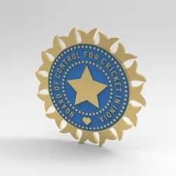 BCCI LOGO 3D MODEL