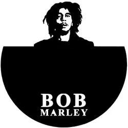 Bob Marley silhouette watch