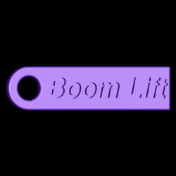 Boom Lift Key Chain