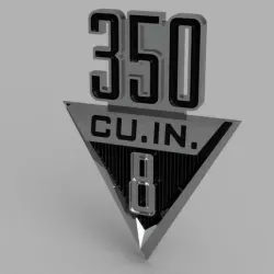 chevy beaumont 350 emblem