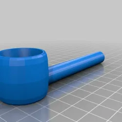 Cigar pipe or bubble blower