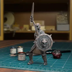 Crypt Skeleton 007 [Pre-Supported]