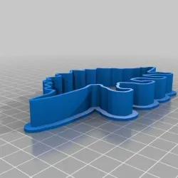 Customizable Image Based Cookie Cutter