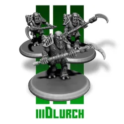 Cyborg giant dwarf terminator 3 pose