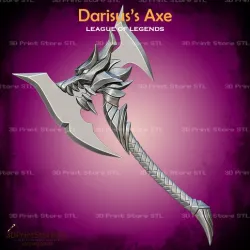 Darisus Axe LOL league of legends - Fan Art 3D print model