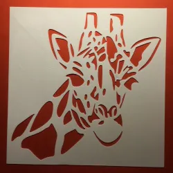 DIY T-shirt painting (Giraffe)